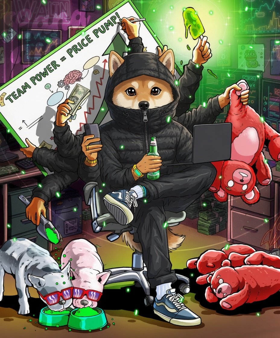 DogWifHood running the war room